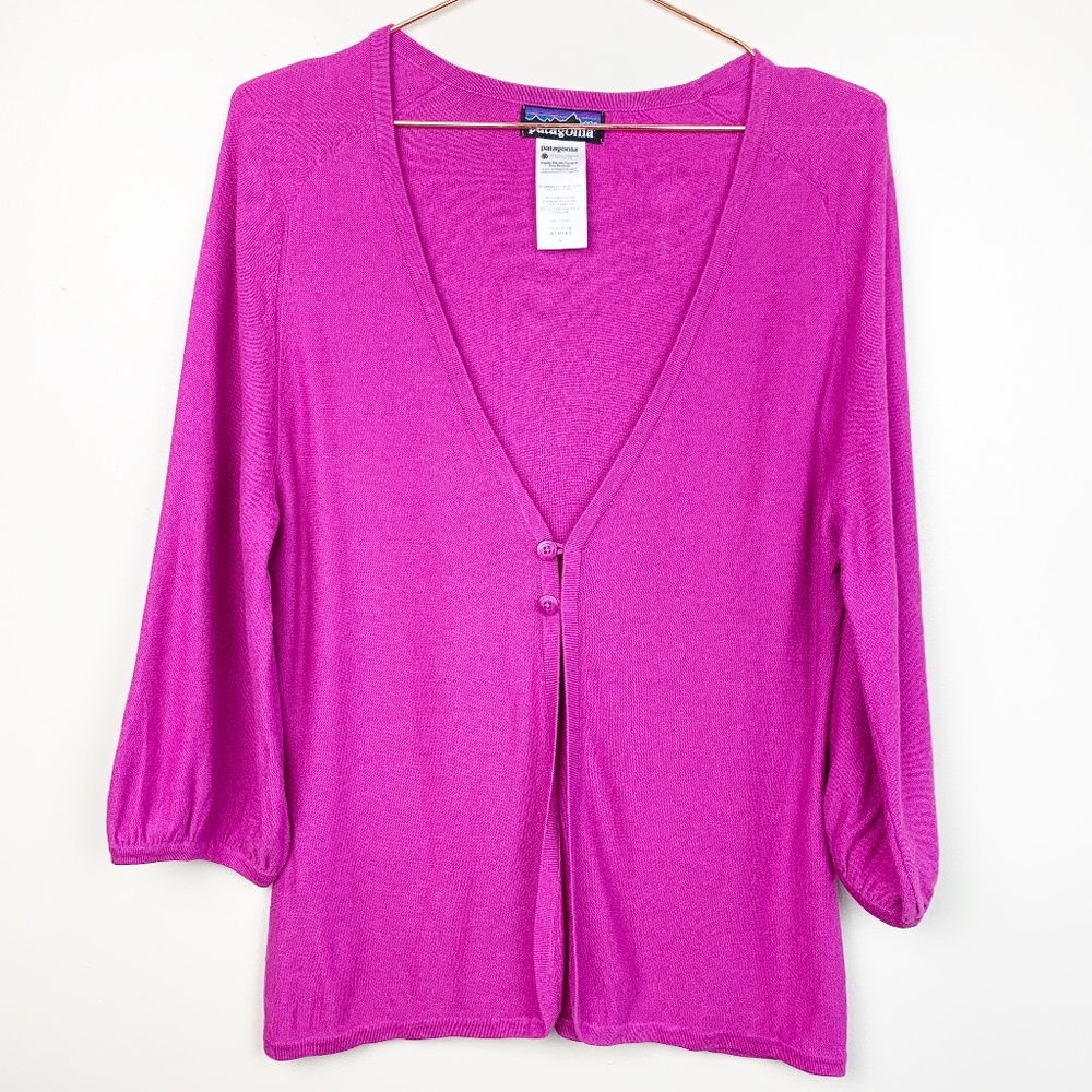 Patagonia Madeira Pink Cardigan